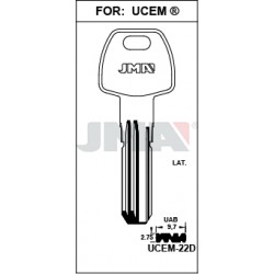 LLAVE JMA SEGUR. UCEM 22D LATON