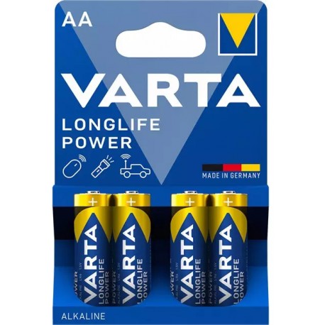 VARTA PILA ALCA. LONGLIFE POWER LR06 AA (4UDS) c-20