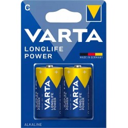 VARTA PILA ALCA. LONGLIFE POWER LR14 -C- (2UDS) -c10