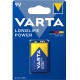 VARTA PILA ALCA. LONGLIFE POWER 6LR61 9V (1UD) -c10