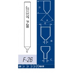 JMA FRESA MAQUINA LLAVES PUNTOS F-26