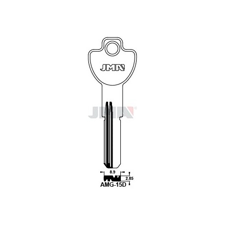 LLAVE JMA SEGUR. AMG 15D