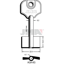 LLAVE JMA GORJA AGA 6G