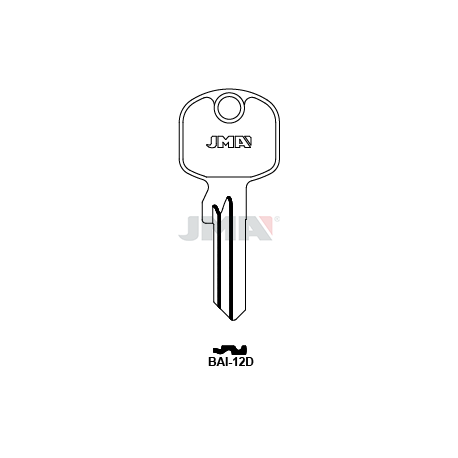 LLAVE JMA ACERO BAI 12D (C)