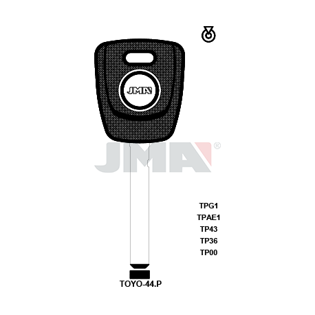 LLAVE JMA TP 00 TOYO 44.P