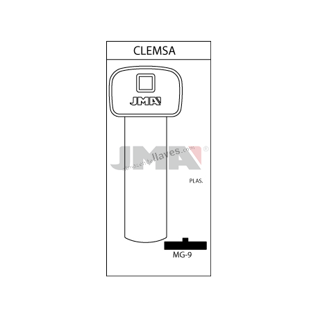 LLAVE JMA IMANES MG-9