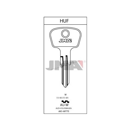 LLAVE JMA ACERO AU W (C)