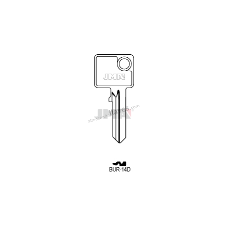 LLAVE JMA ACERO BUR 14D (C)