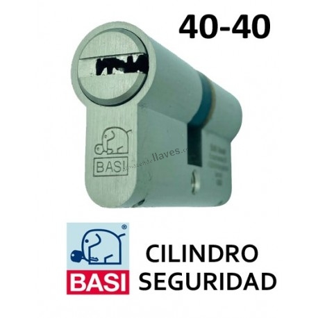 BASI CILINDRO SEGURIDAD 40X40 NIQ