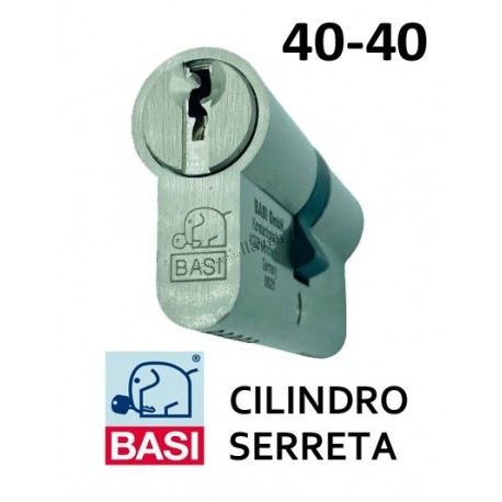 BASI CILINDRO SERRETA 40x40 NIQ