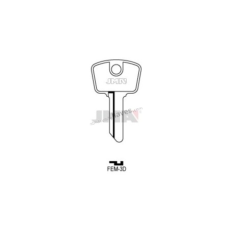 LLAVE JMA ACERO FEM 3D (C)