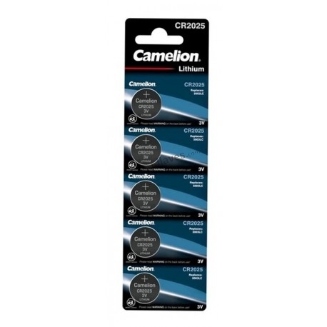 CAMELION PILA LITHIUM CR2025 (BLIS 5)