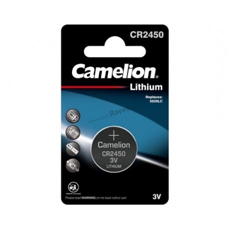 CAMELION PILA LITHIUM CR2450 (BLIS 1)