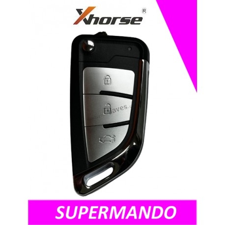 XH24RC - TELEMANDO PLEGABLE 3 BOTONES XHORSE TIPO VELA SUPER MANDO