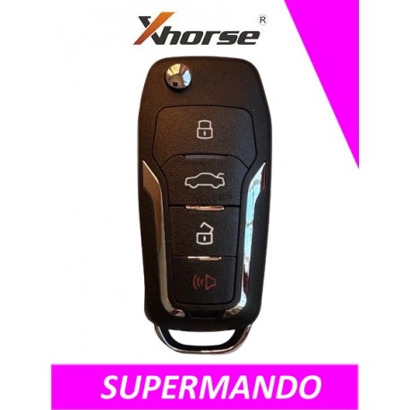 XH25RC - TELEMANDO PLEGABLE 3 BOTONES XHORSE TIPO FORD SUPER MANDO