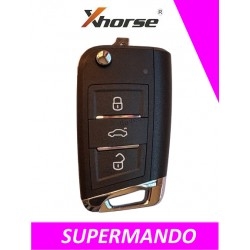 XH11RC - TELEMANDO PLEGABLE 3 BOTONES XHORSE TIPO MQB SUPER MANDO