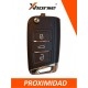 XH13RC - TELEMANDO KEYLESS 3 BOTONES XHORSE TIPO MQB PROXIMIDAD