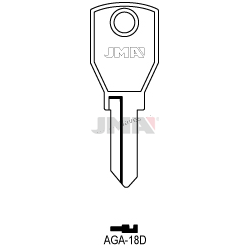 LLAVE JMA ACERO AGA 18D (B)