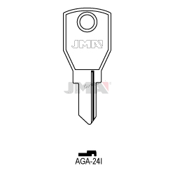 LLAVE JMA ACERO AGA 24I (B)