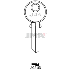 LLAVE JMA ACERO AGA 8D (B)