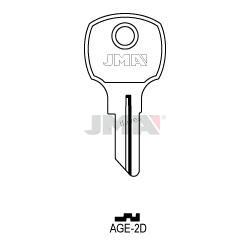 LLAVE JMA ACERO AGE 2D (C)