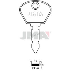 LLAVE JMA ACERO BH 4 (C)