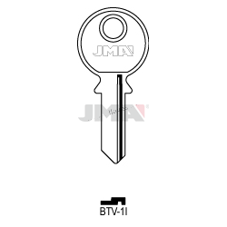 LLAVE JMA ACERO BTV 1I (B)