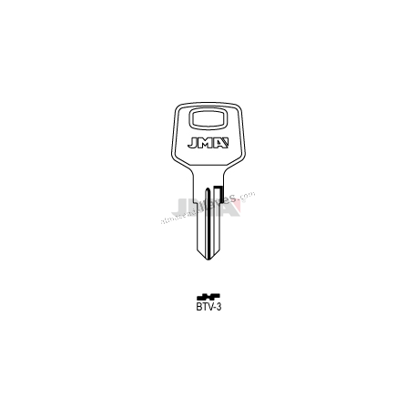 LLAVE JMA ACERO BTV 3 (B)