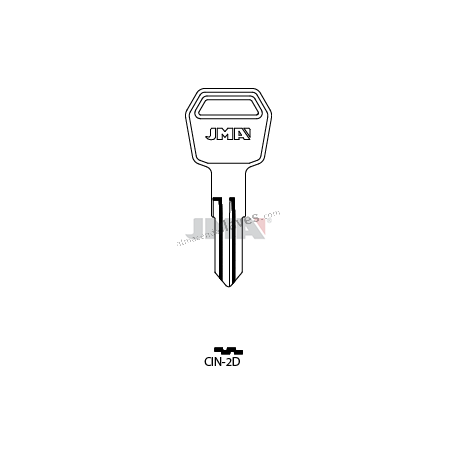 LLAVE JMA ACERO CIN 2D (C)