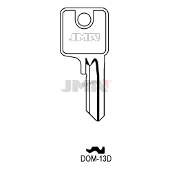 LLAVE JMA ACERO DOM 13D (B)