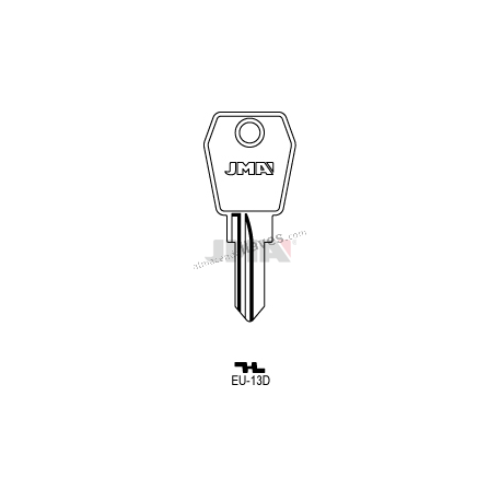 LLAVE JMA ACERO EU 13D (C)