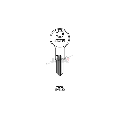 LLAVE JMA ACERO EVE 2D (C)