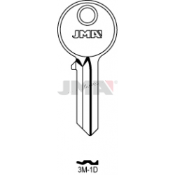 LLAVE JMA ACERO 3M 1D (C)