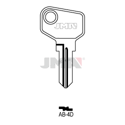 LLAVE JMA ACERO AB 4D (C)