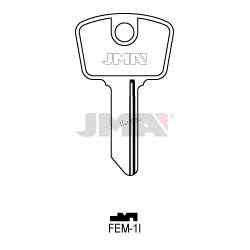 LLAVE JMA ACERO FEM 1I (C)