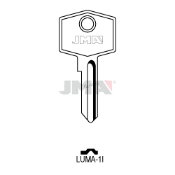 LLAVE JMA ACERO LUMA 1I (B)