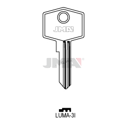 LLAVE JMA ACERO LUMA 3I (B)