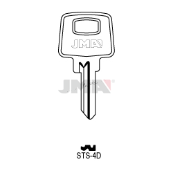 LLAVE JMA ACERO STS 4D (B)