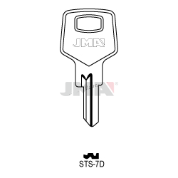 LLAVE JMA ACERO STS 7D (B)