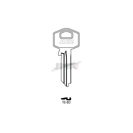 LLAVE JMA ACERO TE 8D (C)