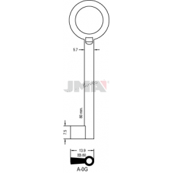 LLAVE JMA ARMARIO A 0G CV