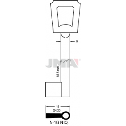 LLAVE JMA ARMARIO N 1G (NIK)