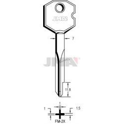 LLAVE JMA CRUCIFORME FM 2X