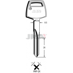 LLAVE JMA CRUCIFORME PAP 2X