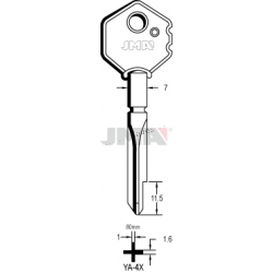 LLAVE JMA CRUCIFORME YA 4X