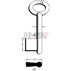 LLAVE JMA GORJA 13G