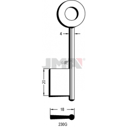 LLAVE JMA GORJA 230G