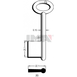 LLAVE JMA GORJA 2 G