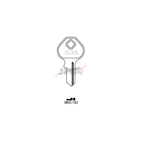 LLAVE JMA ACERO MAS 13D (C)