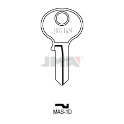 LLAVE JMA ACERO MAS 1D (C)